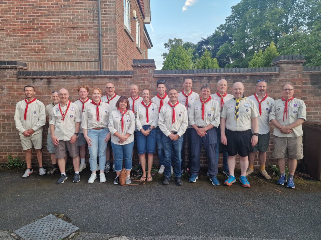 A big thankyou to all the volunteers, trustees and other behind the scenes that make 4th Bramhall the successful group it is today.